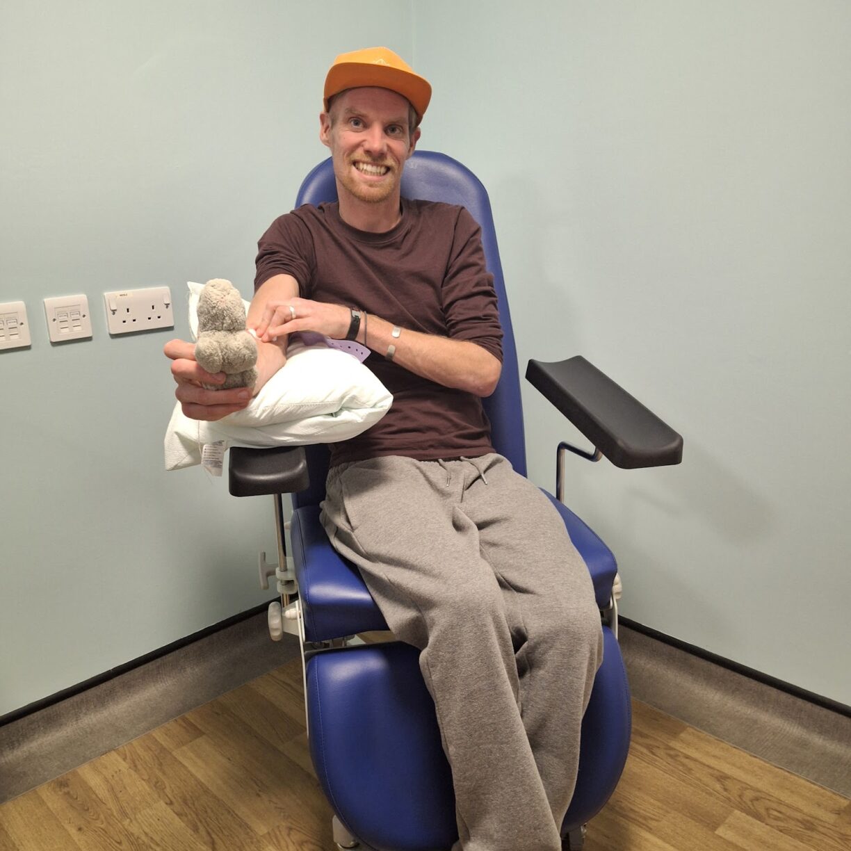 Jack Carpenter in hospital