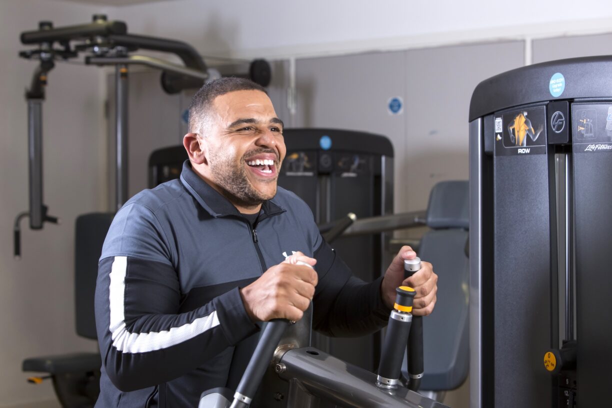Man working out