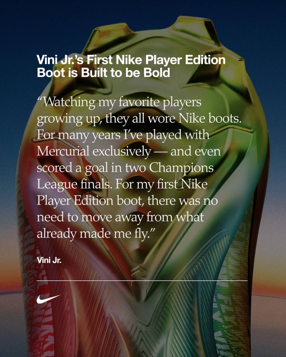 Nike Mercurial Vapor Vini Jr. Player Edition Statement
