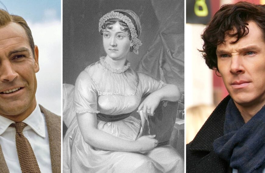 Sean Connery, Jane Austen, Benedict Cumberbatch