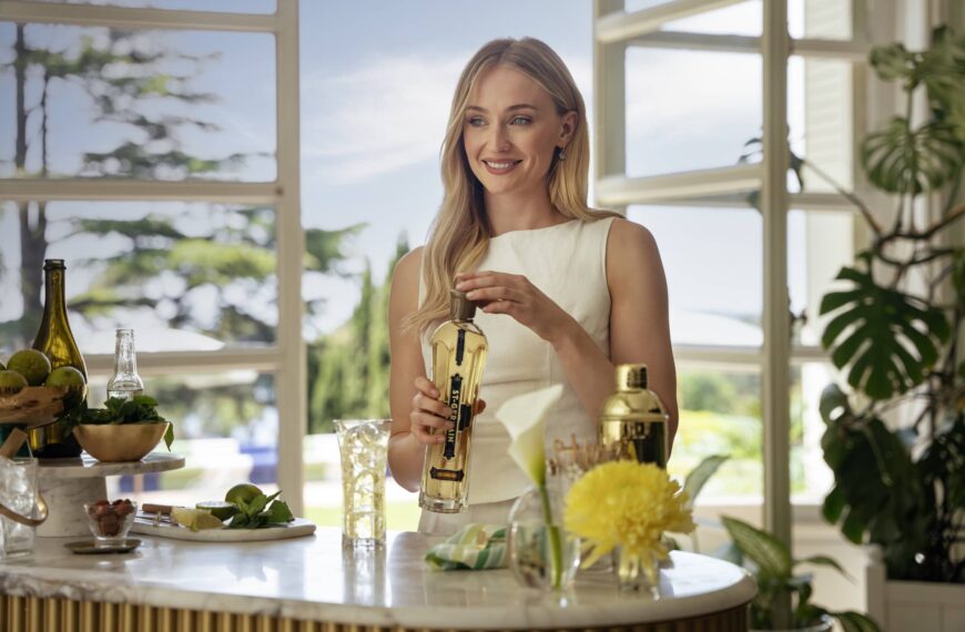 Sophie Turner x St-Germain Sip Into Something Fresher campaign
