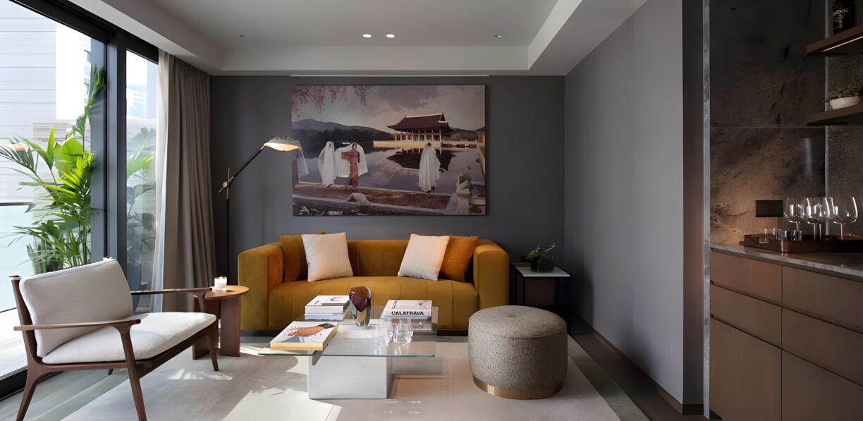 The Hari Hong Kong stands 30 stories tall on lively Lockhart Road
