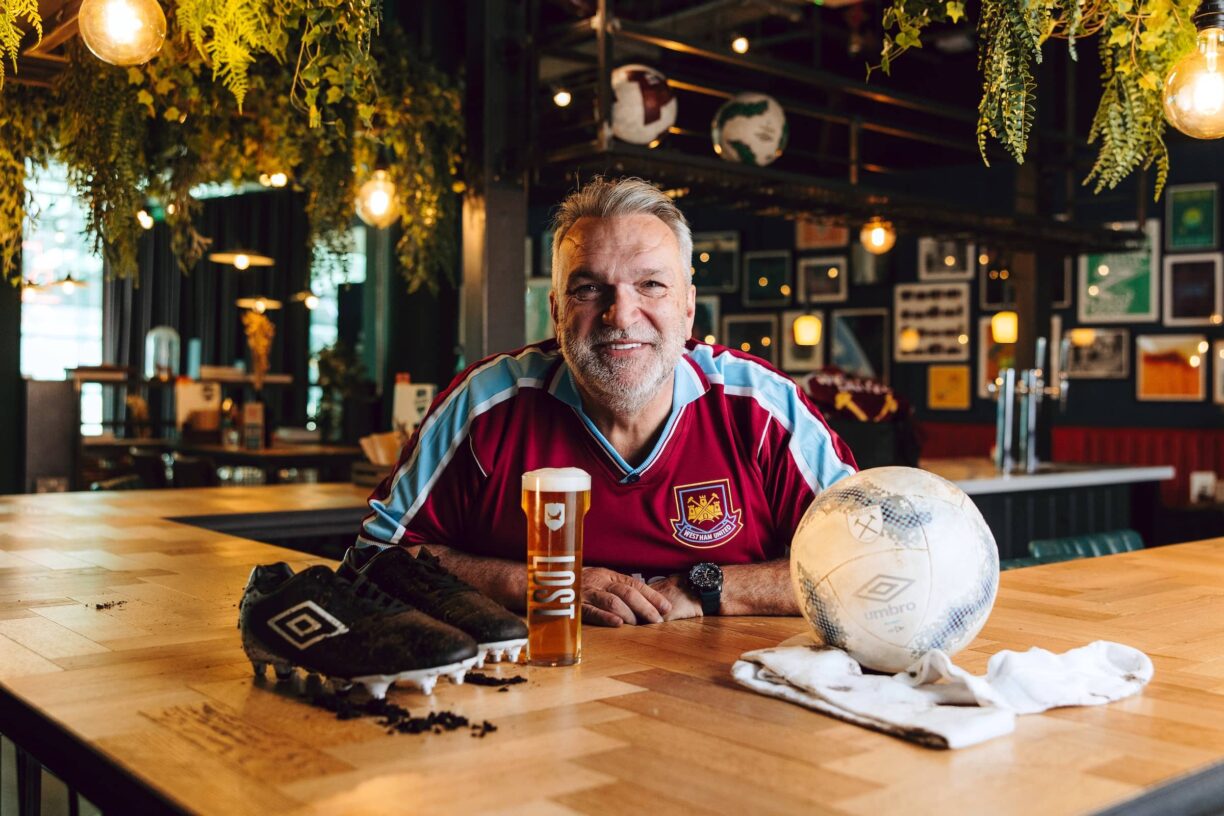 West Ham Neil Ruddock Teams Up With BrewDog