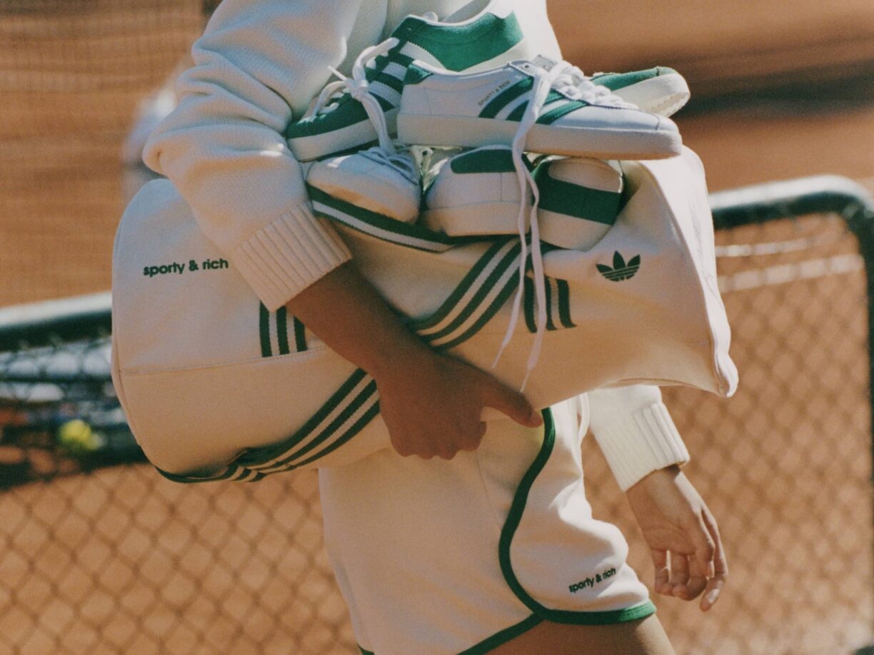 adidas Originals x Sporty & Rich Launches Tennis Apparel