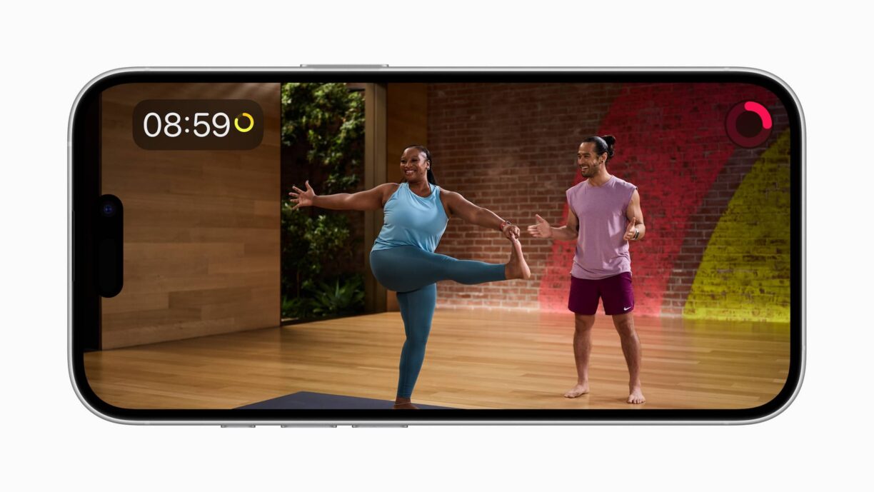 Apple Fitness+ Yoga Peak Poses