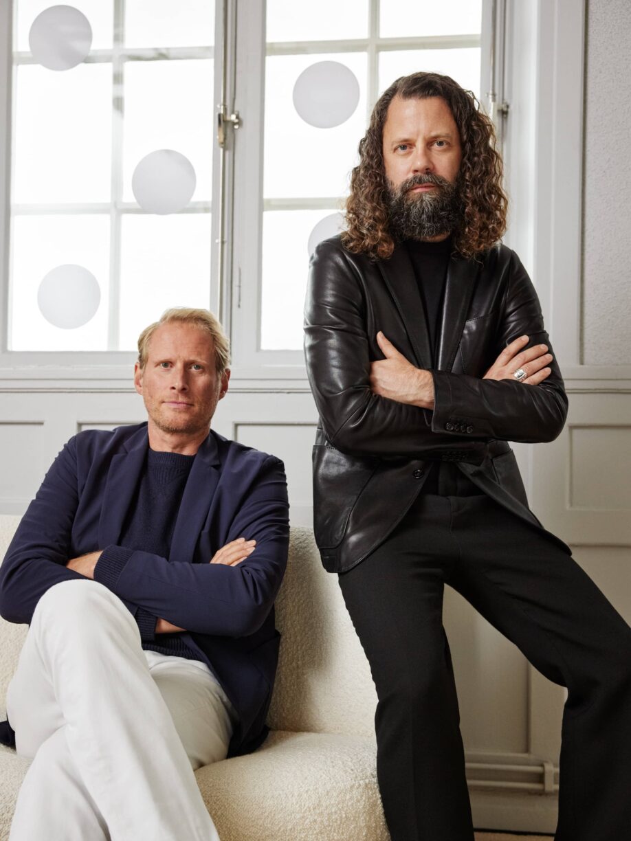 CEO Hans Christian Meyer and Chief Creative Officer Neil Lewty