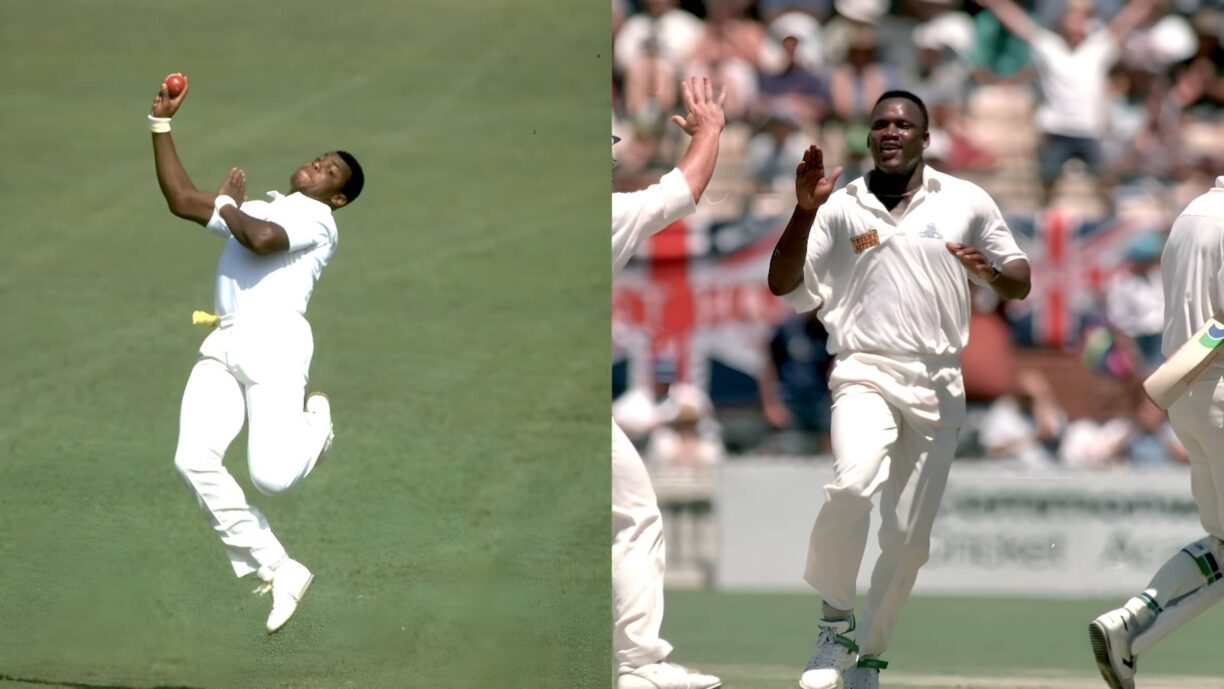 Devon Malcolm and David ‘Syd’ Lawrence