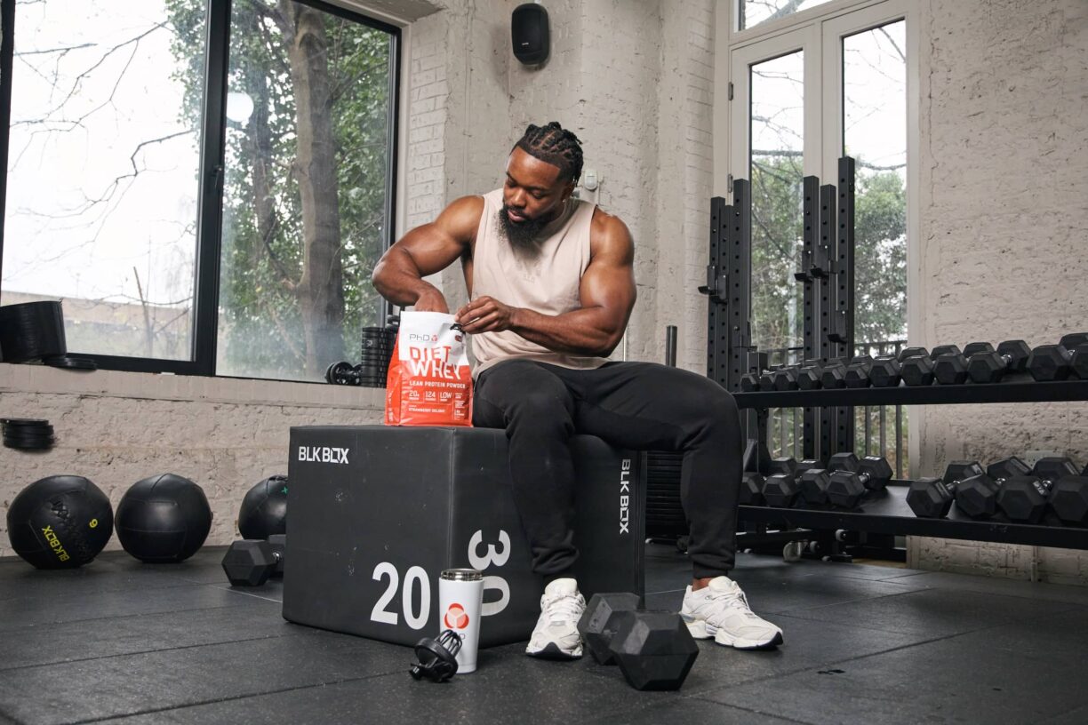 Liam with PhD Protein Whey
