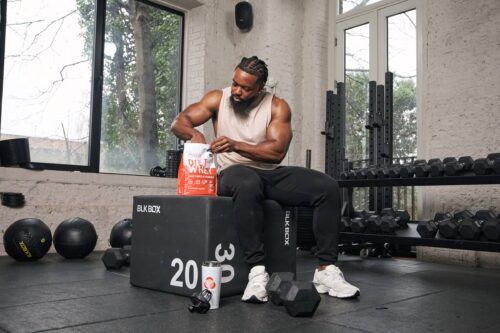 Liam with PhD Protein Whey