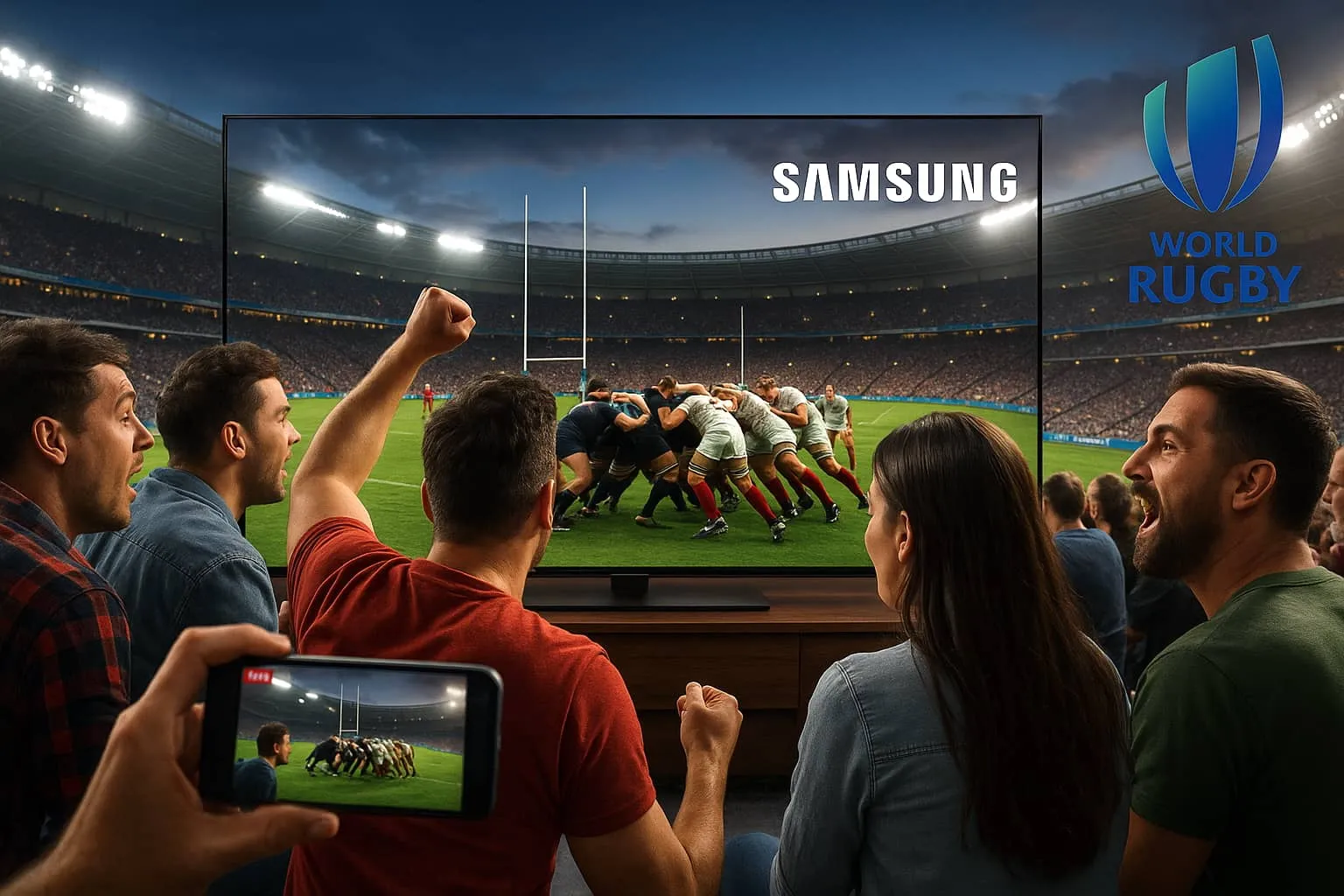 World Rugby Samsung RugbyPass TV