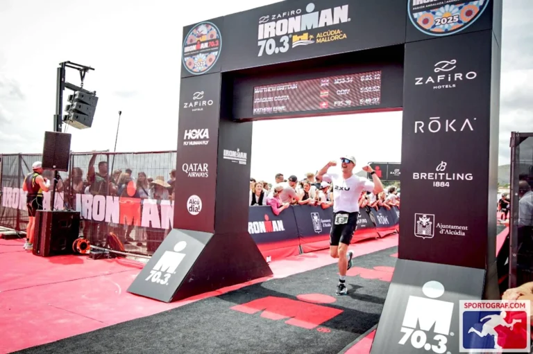 Ironman finish Line 2025
