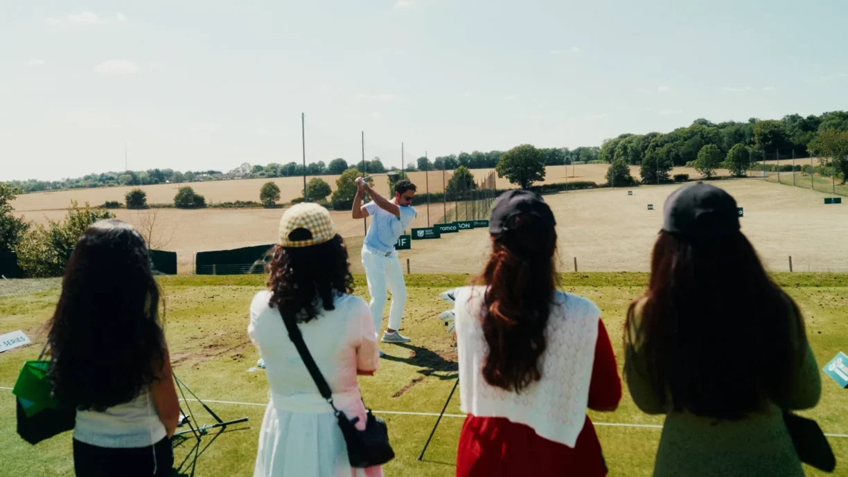 Golf Saudi Go Golf Clinic at the Centurion Club