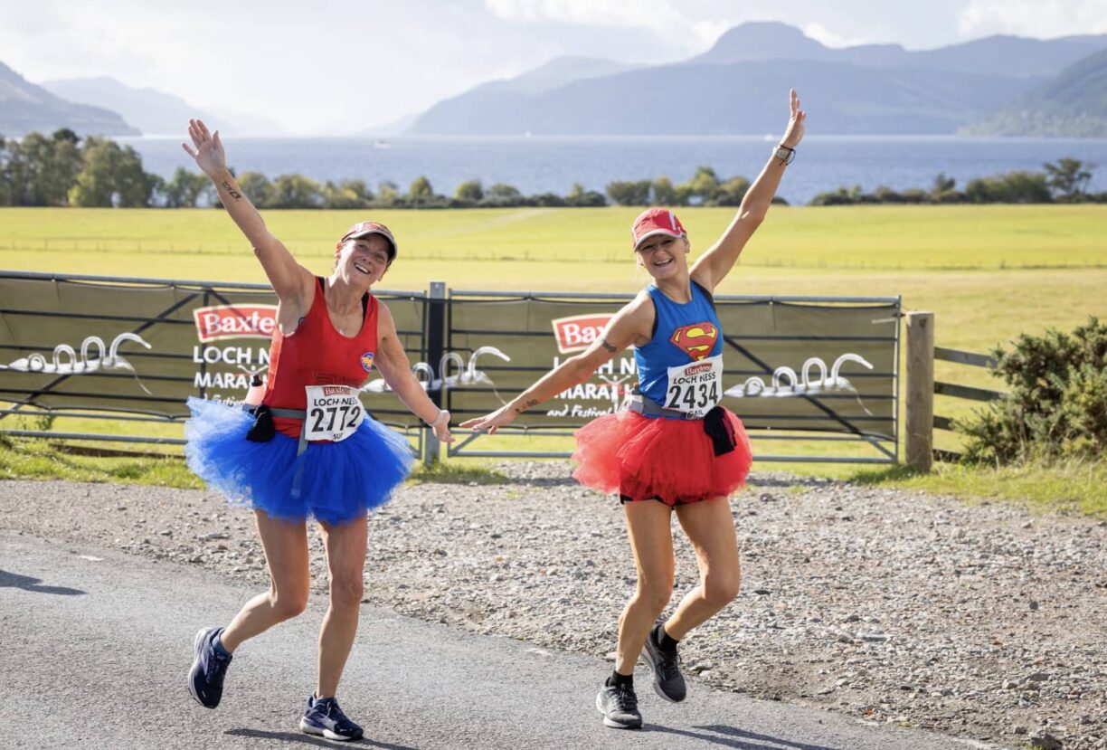 Loch Ness Marathon Runners