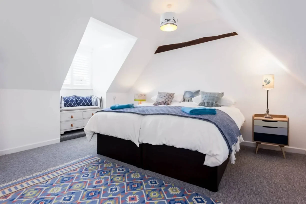 The Old Butcher’s Cottage Bedroom in Corfe Castle