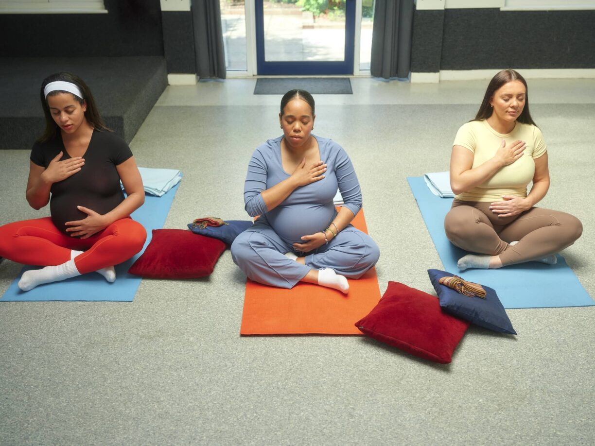 This Girl Can Pregnancy yoga Yolanda
