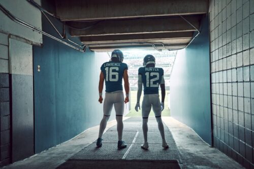 NFL Stars Travis Hunter and Trevor Lawrence Footloose