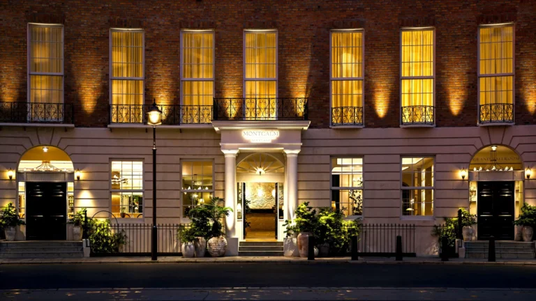 Montcalm Mayfair Exterior at night