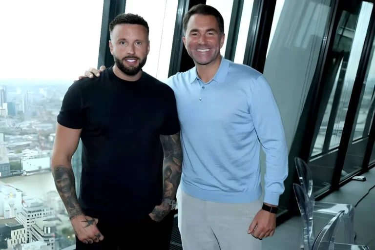 Eddie Hearn Matchroom boxing and Ten Percent Club