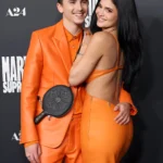 Kylie Jenner on the Orange Carpet of Marty Supreme