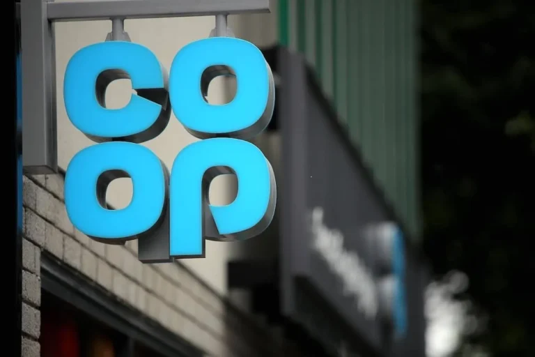 Co-op sign on store front