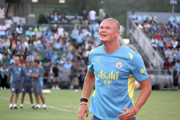 Manchester City's Erling Haaland