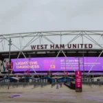 West Ham’s Stadium Glows for Holocaust Memorial Day