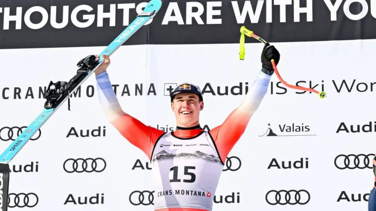 Franjo von Allmen wins