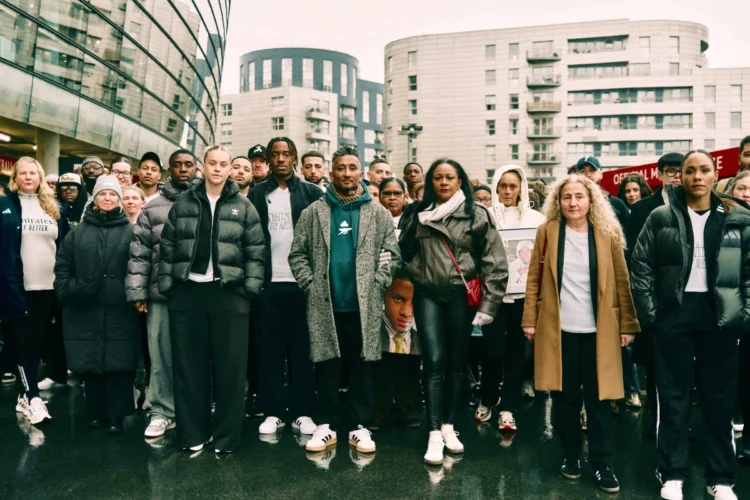 Friends and family of Arsenal supporter Tashan Daniel,