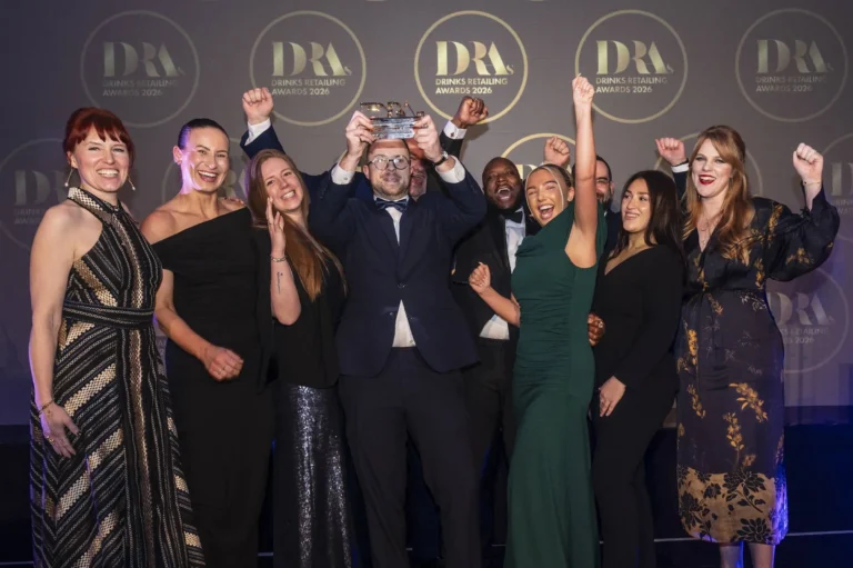 Hackstons Knightsbridge team celebrate their retail awards win