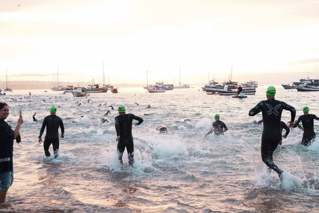 Cascais Triathletes Run In To the Sea