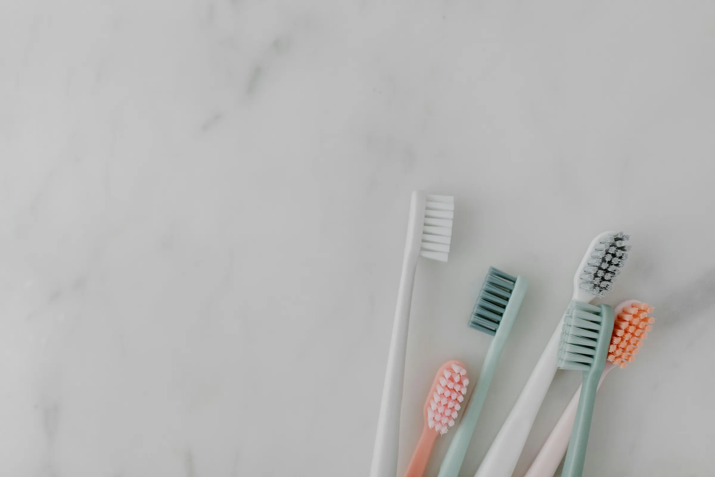 Mix of Toothbrushes