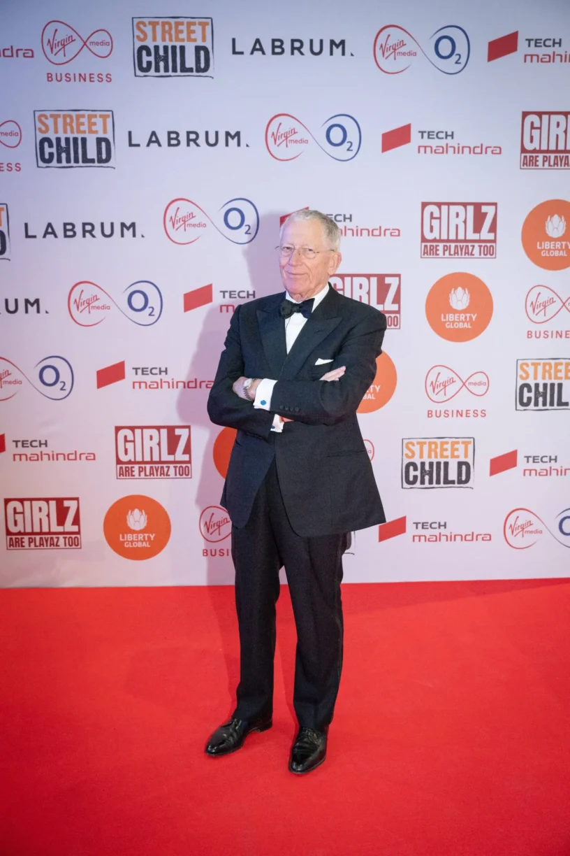 Nick Hewer Red Carpet Street Child