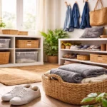 Organised household with natural light