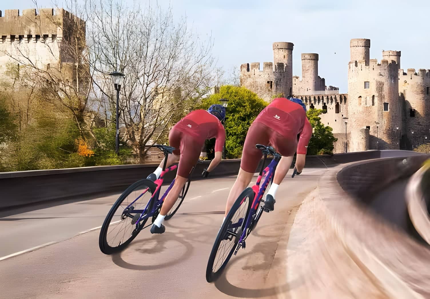 Rouvy x Conwy Castle