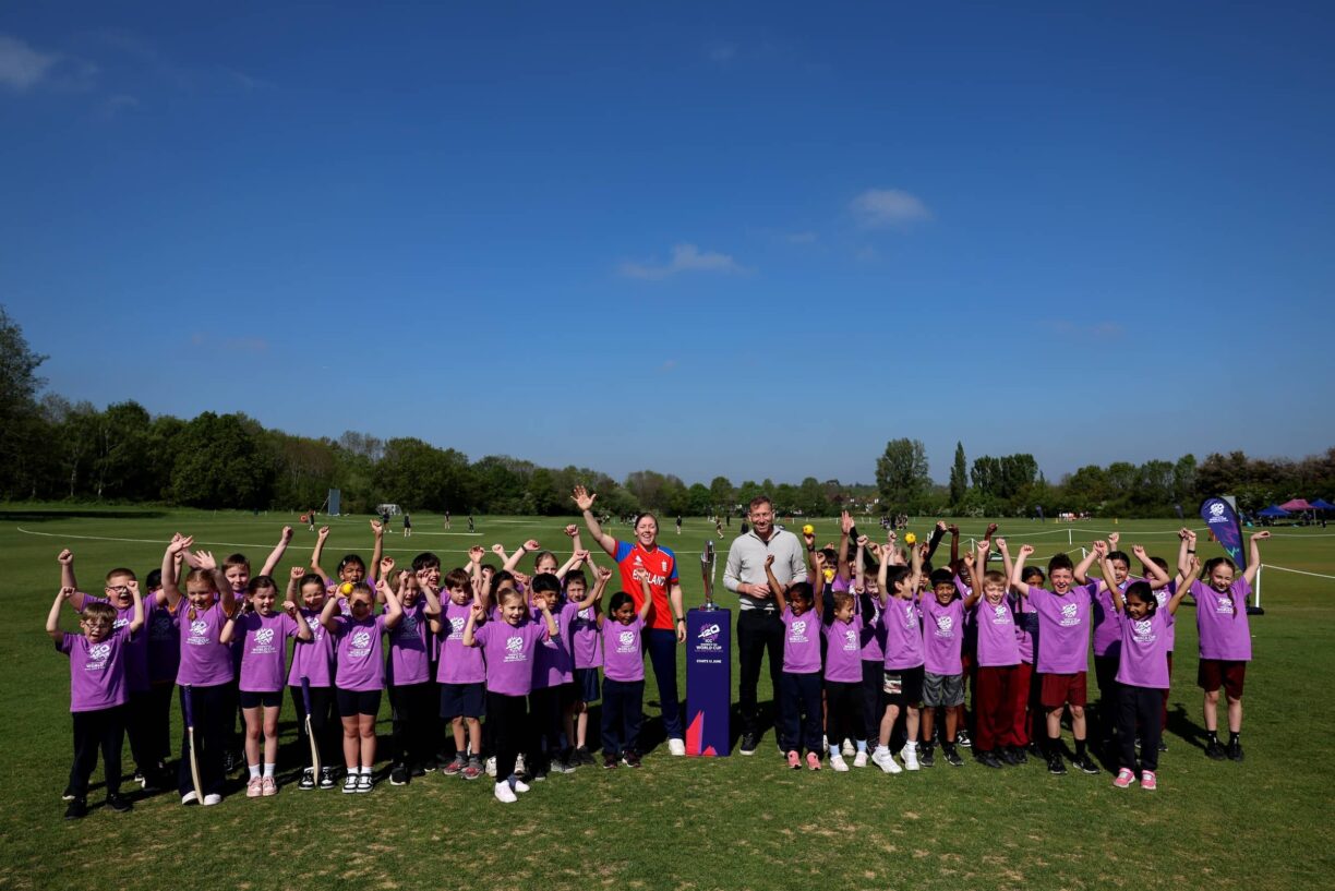 Heather Knight Fronts Historic Schools Cricket Participation Day