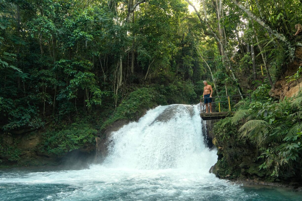 Jamaica Adventure OchoRios BlueHole Island Gully Falls
