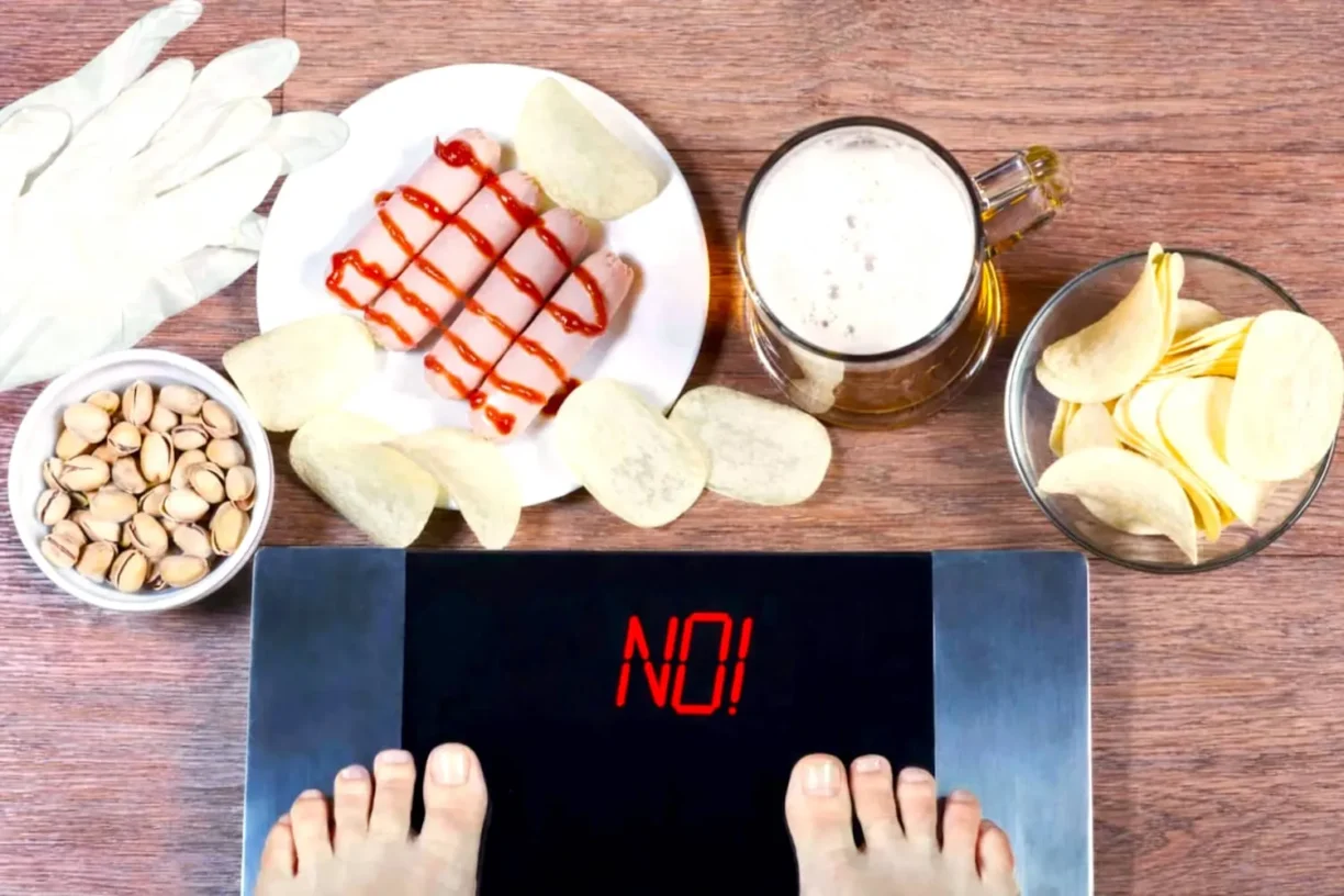 Scale, food, and a momentary pause