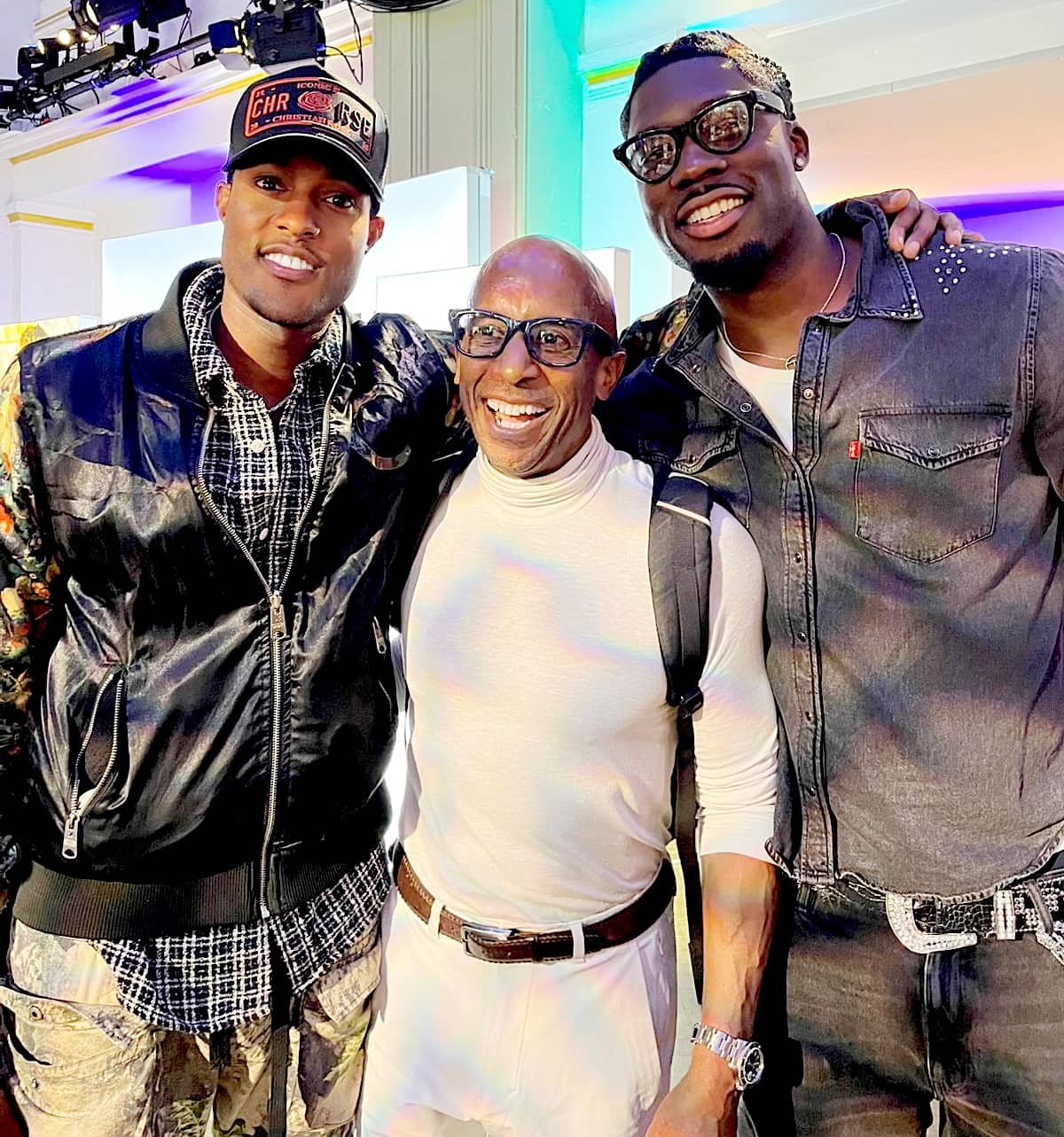 Stef, Wayne and Josh