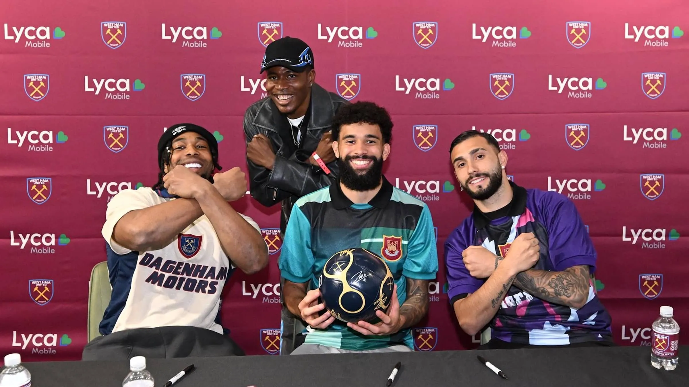 Taty, Pablo and Adama Traore