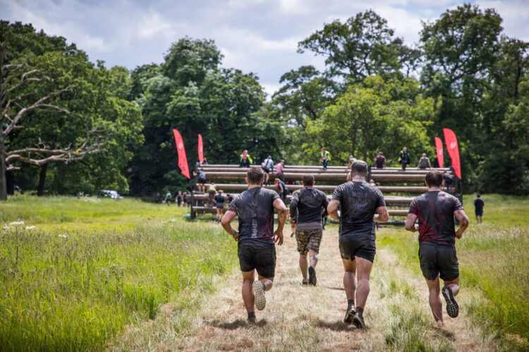 Wolf Run Participants Running