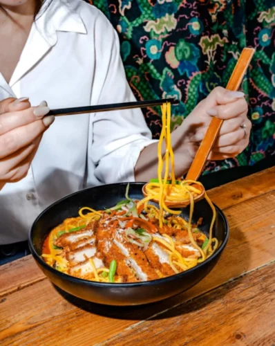 Banana Tree Noodle Dish