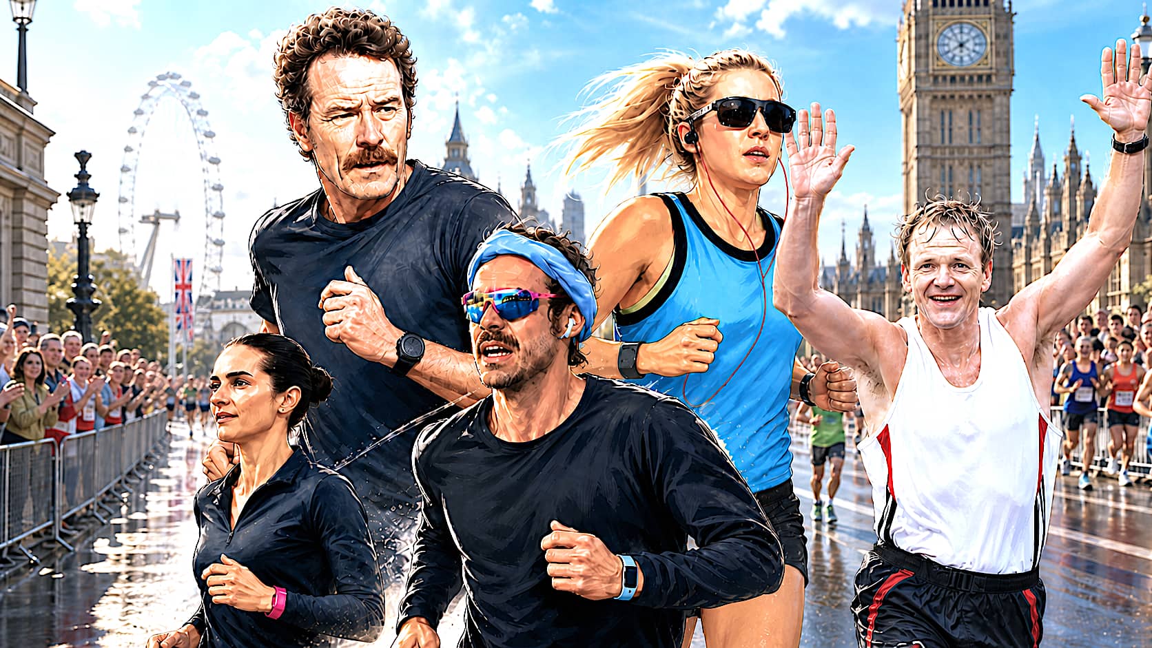 Celebrity Marathon Runners