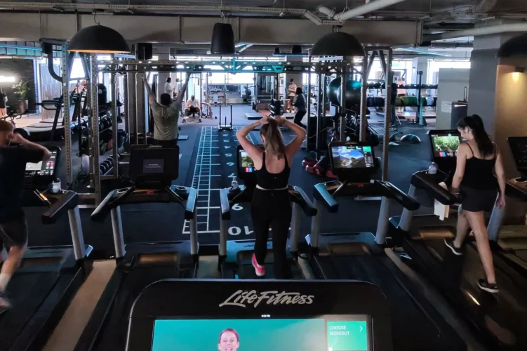 People in Gym