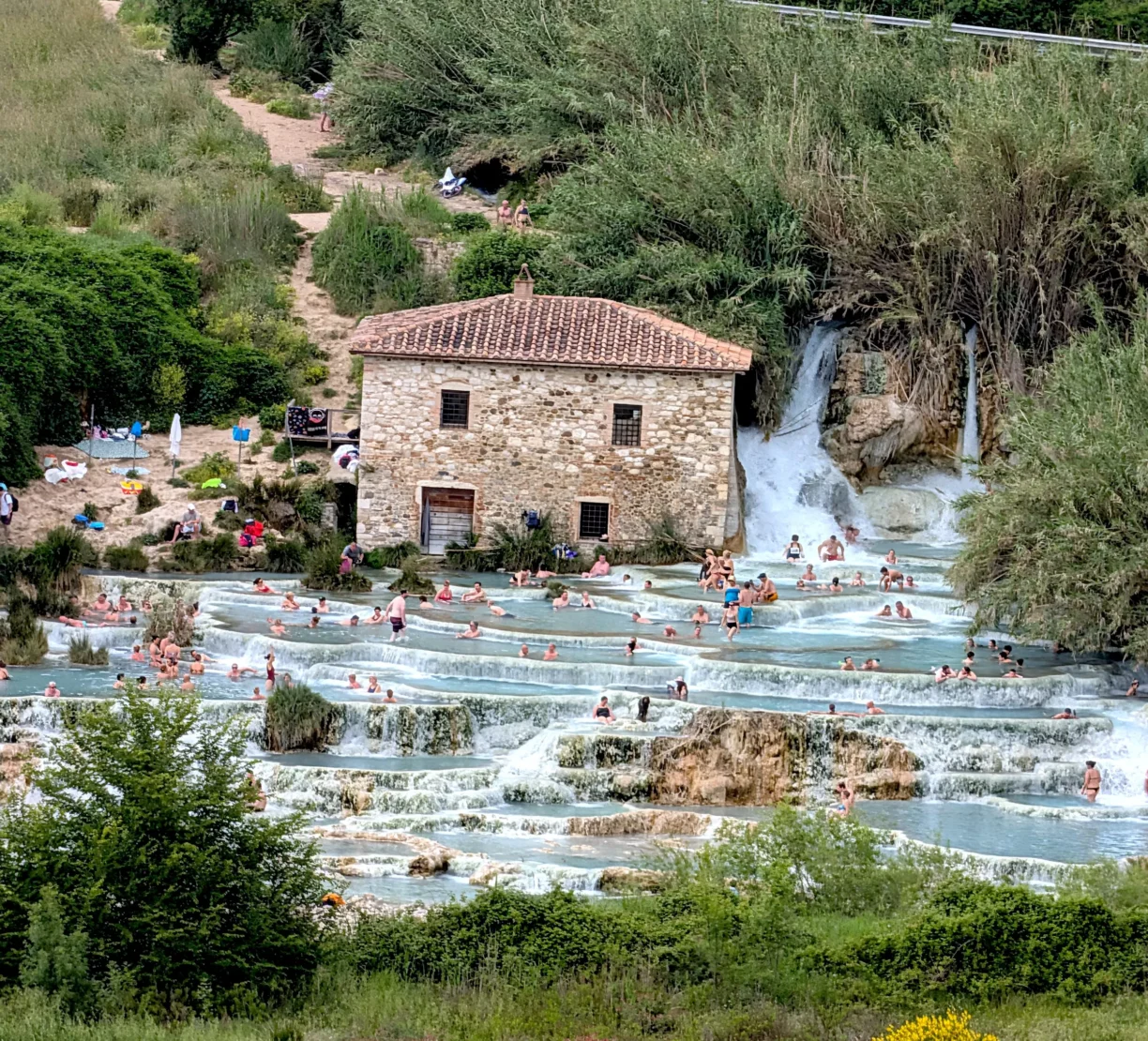 Terme di Saturnia Cascades