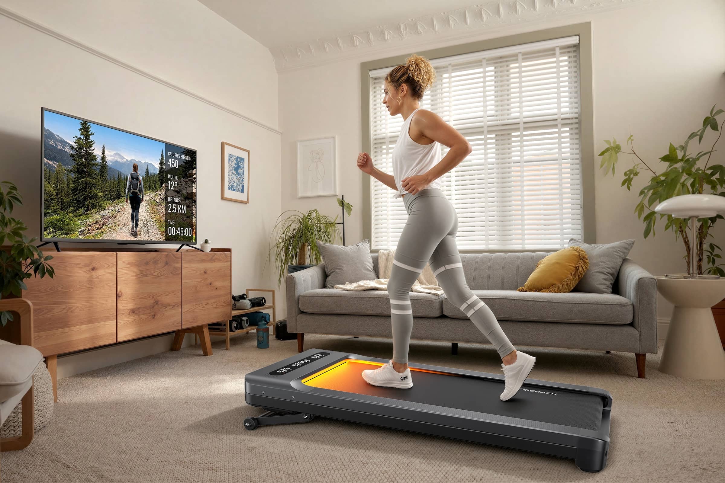 UltraWalk W60 Plus - living room app linked workout