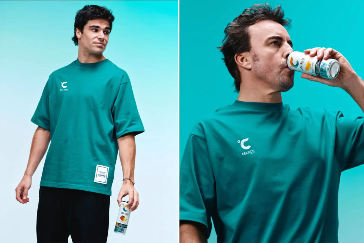 Lance Stroll x Fernando Alonso - CELSIUS x Aston Martin