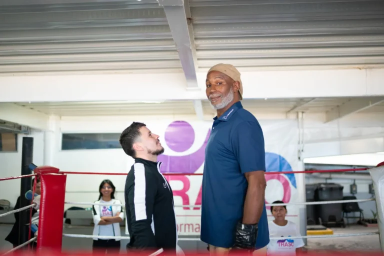 Lennox Lewis, Óscar de Marcos, Maximillion Cooper - TRASO Programme