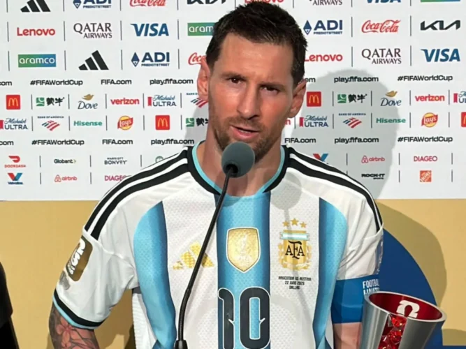Lionel Messi World Cup Goal Scoring Record Press Conference
