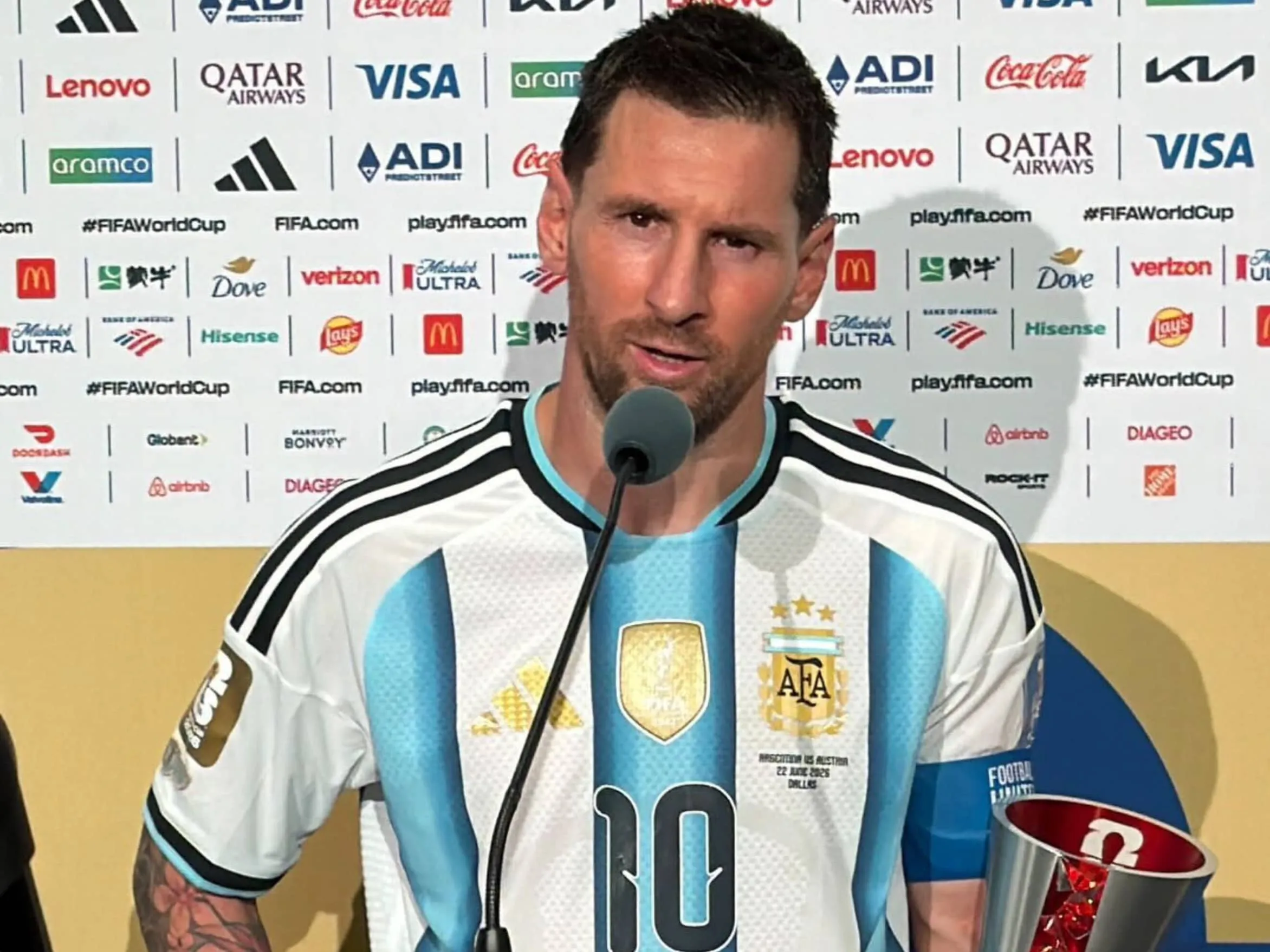 Lionel Messi World Cup Goal Scoring Record Press Conference
