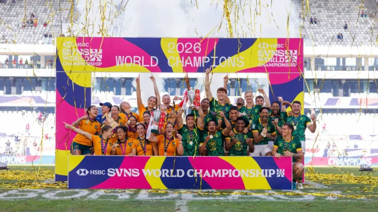 South Africa men and Australia women win the HSBC SVNS World Championship Series 2026